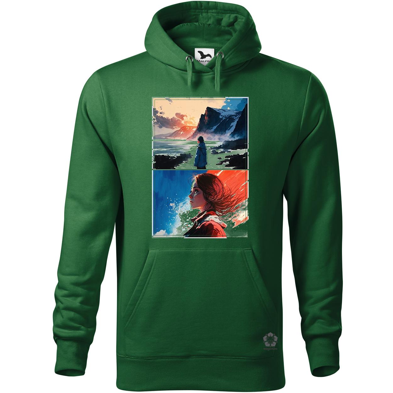 Skandináv tájkép v2 egyedi  pulóver 