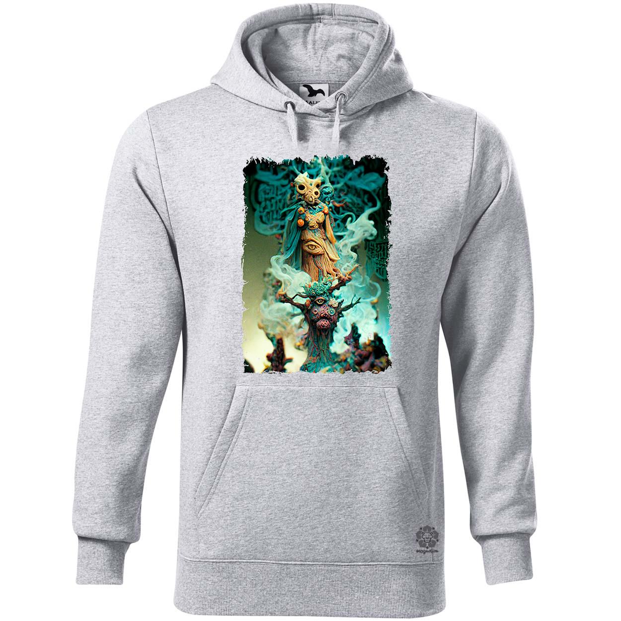 Füstös káosz totem egyedi  pulóver 