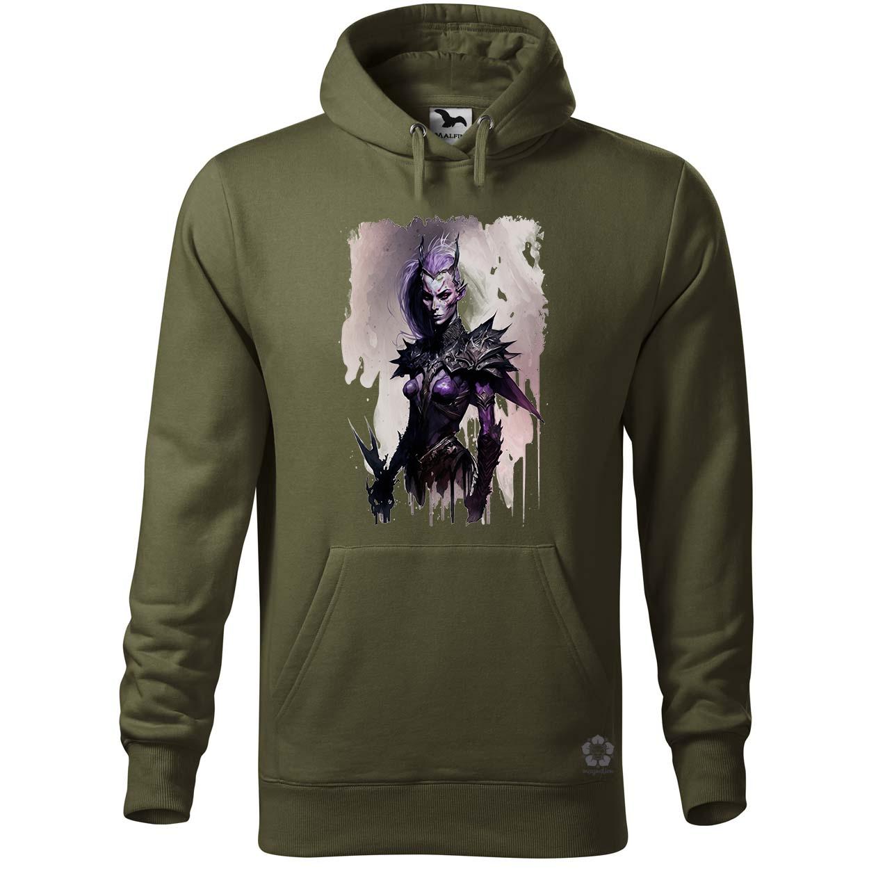 Sötét elf karakter v3 egyedi  pulóver 