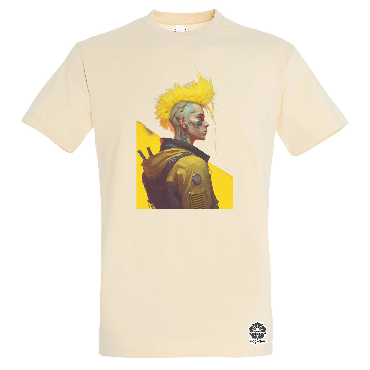 Yellowpunk férfi v1 egyedi póló 