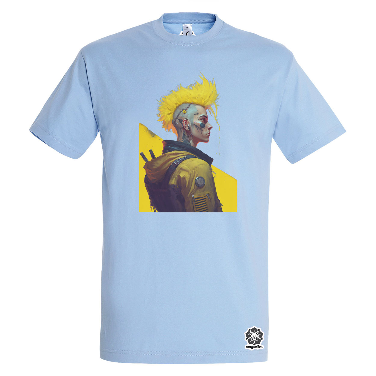 Yellowpunk férfi v1 egyedi póló 
