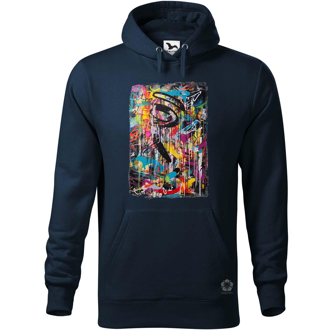 Streetart tipográfia v1 egyedi  pulóver 