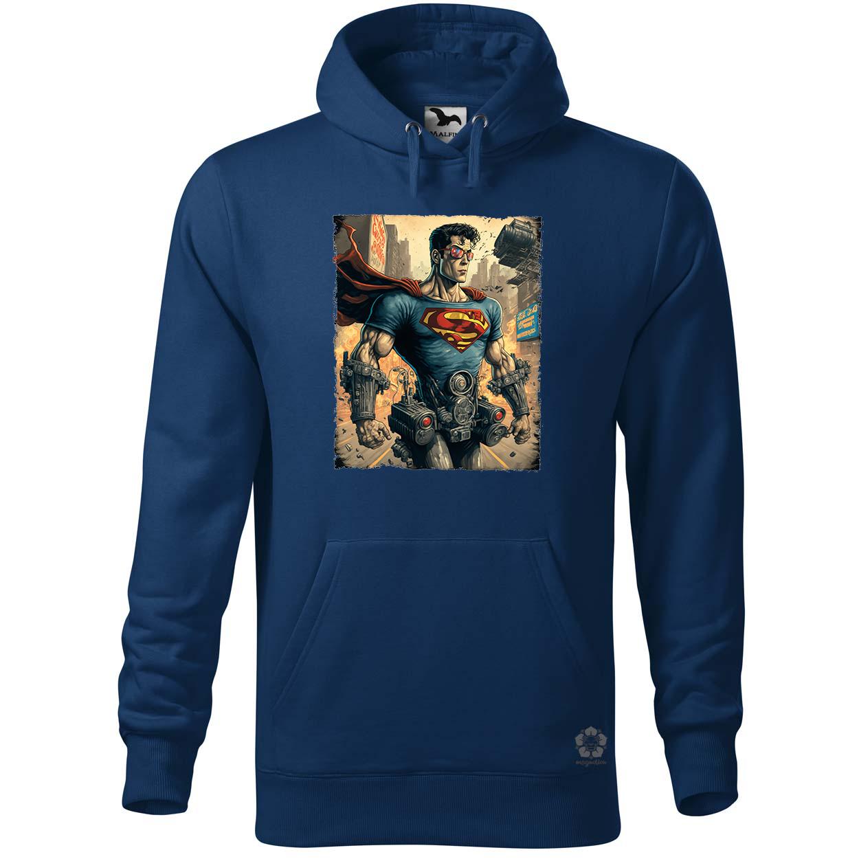 Superman fiatalon retropunk fanart v1 egyedi  pulóver 