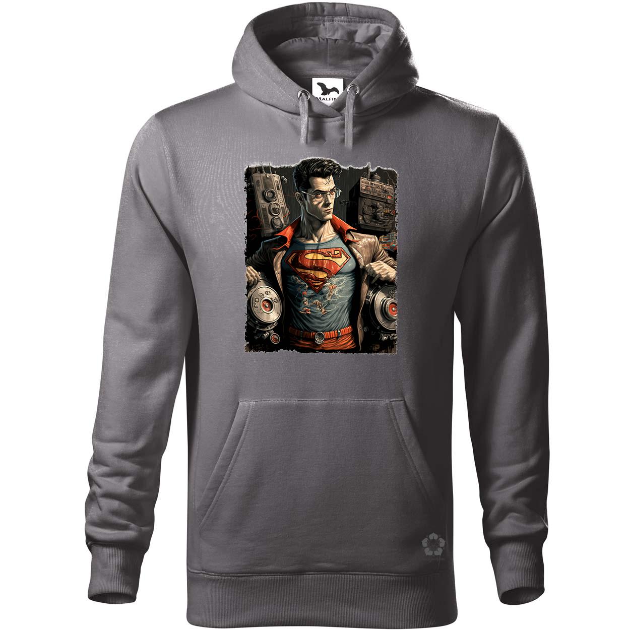Superman fiatalon retropunk fanart v2 egyedi  pulóver 