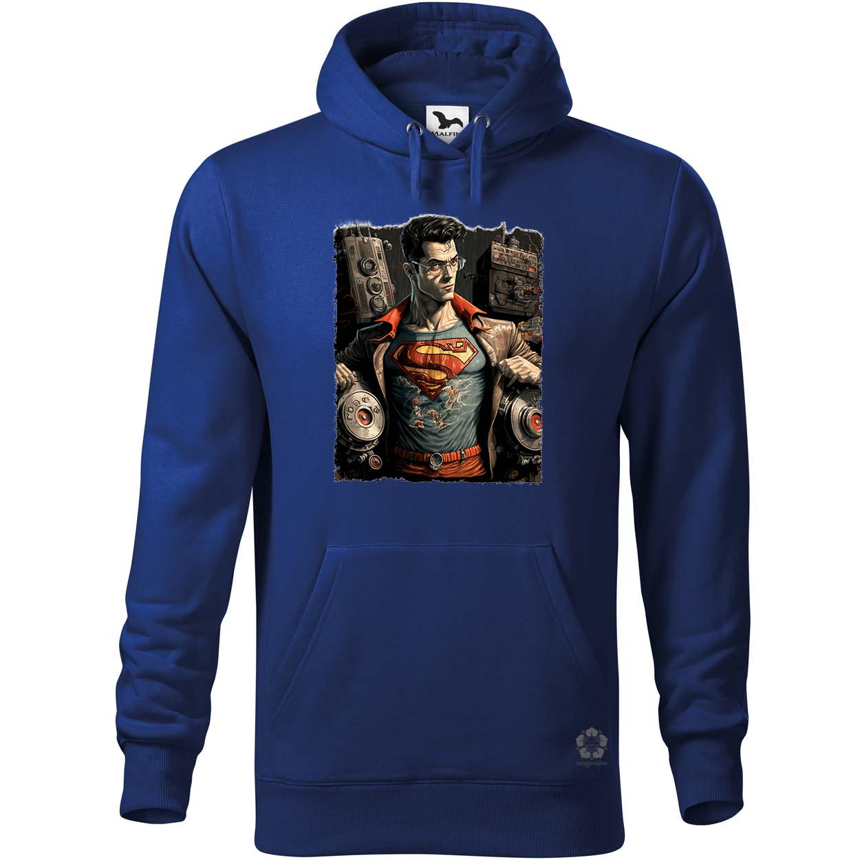 Superman fiatalon retropunk fanart v2 egyedi  pulóver 