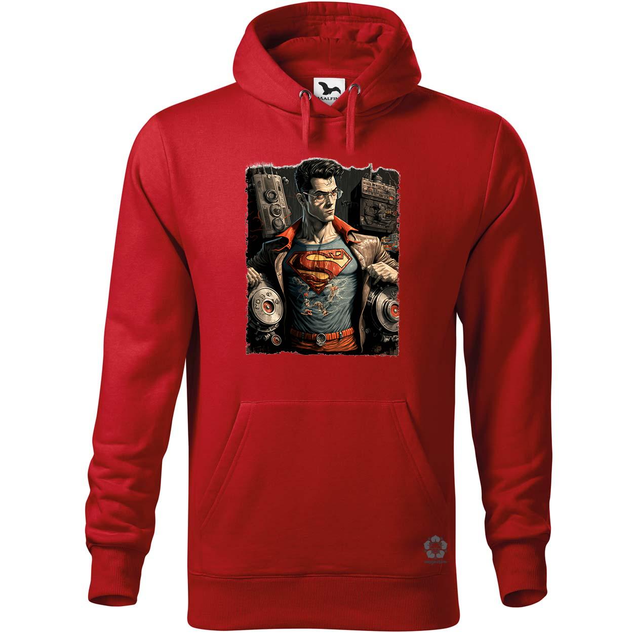 Superman fiatalon retropunk fanart v2 egyedi  pulóver 