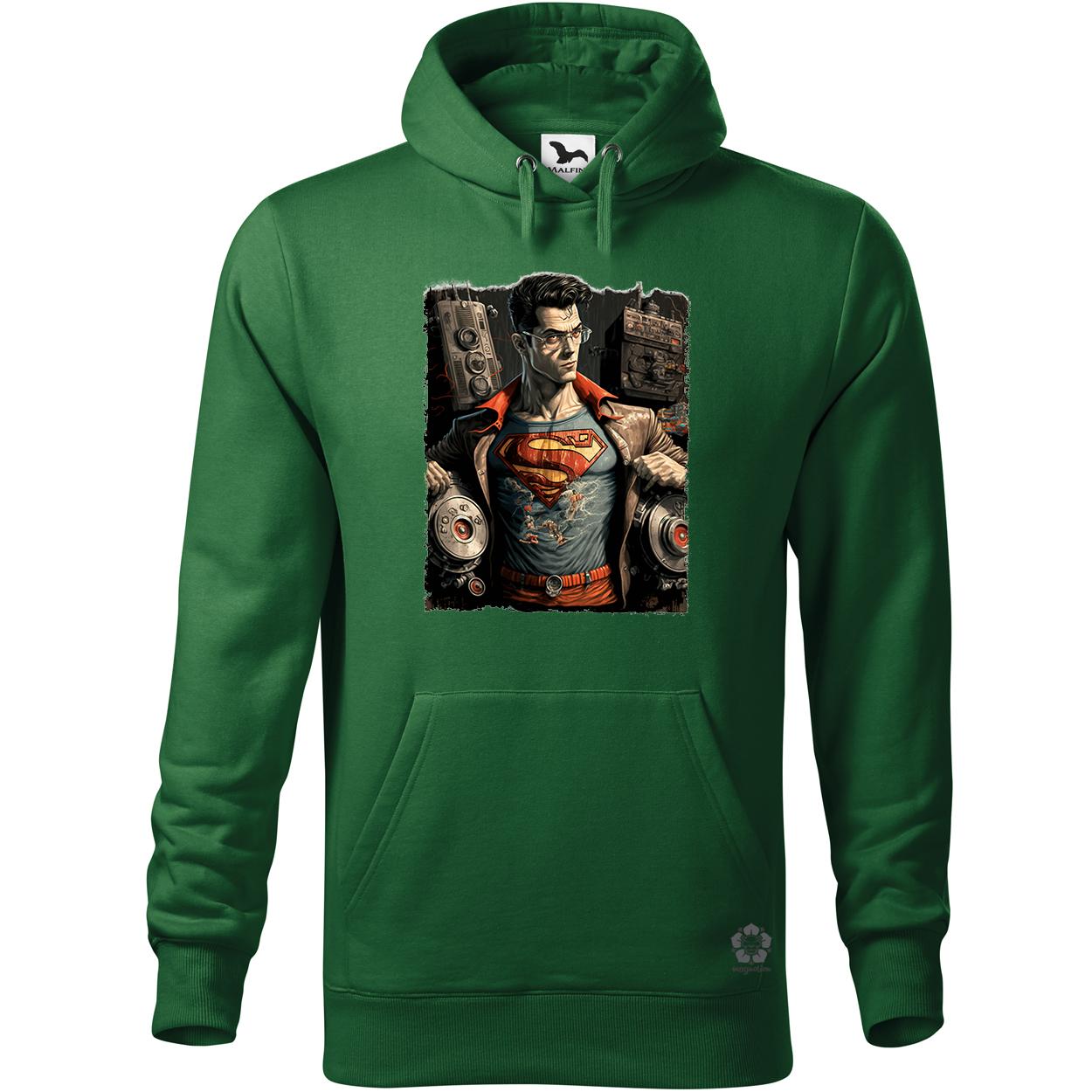Superman fiatalon retropunk fanart v2 egyedi  pulóver 