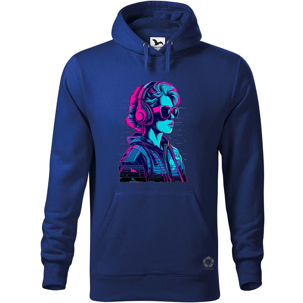 Synthwave digitális művészet v2 egyedi  pulóver 
