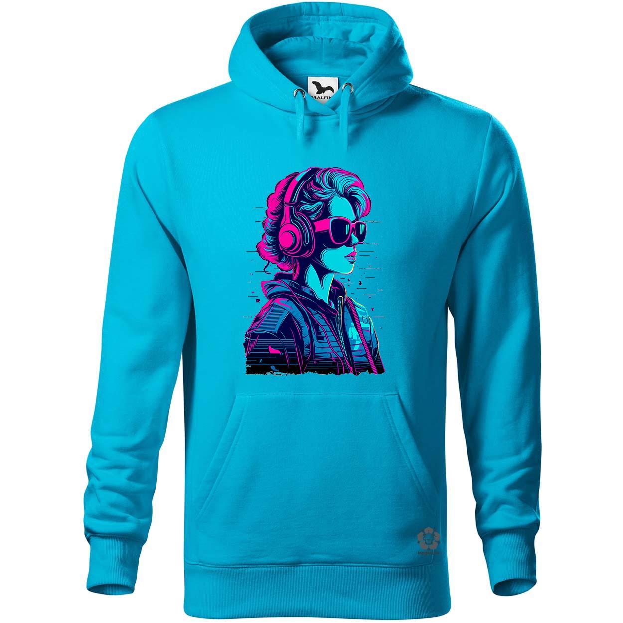Synthwave digitális művészet v2 egyedi  pulóver 
