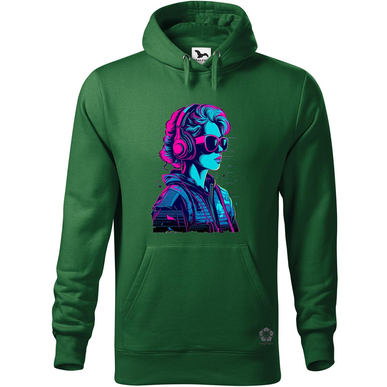 Synthwave digitális művészet v2 egyedi  pulóver 