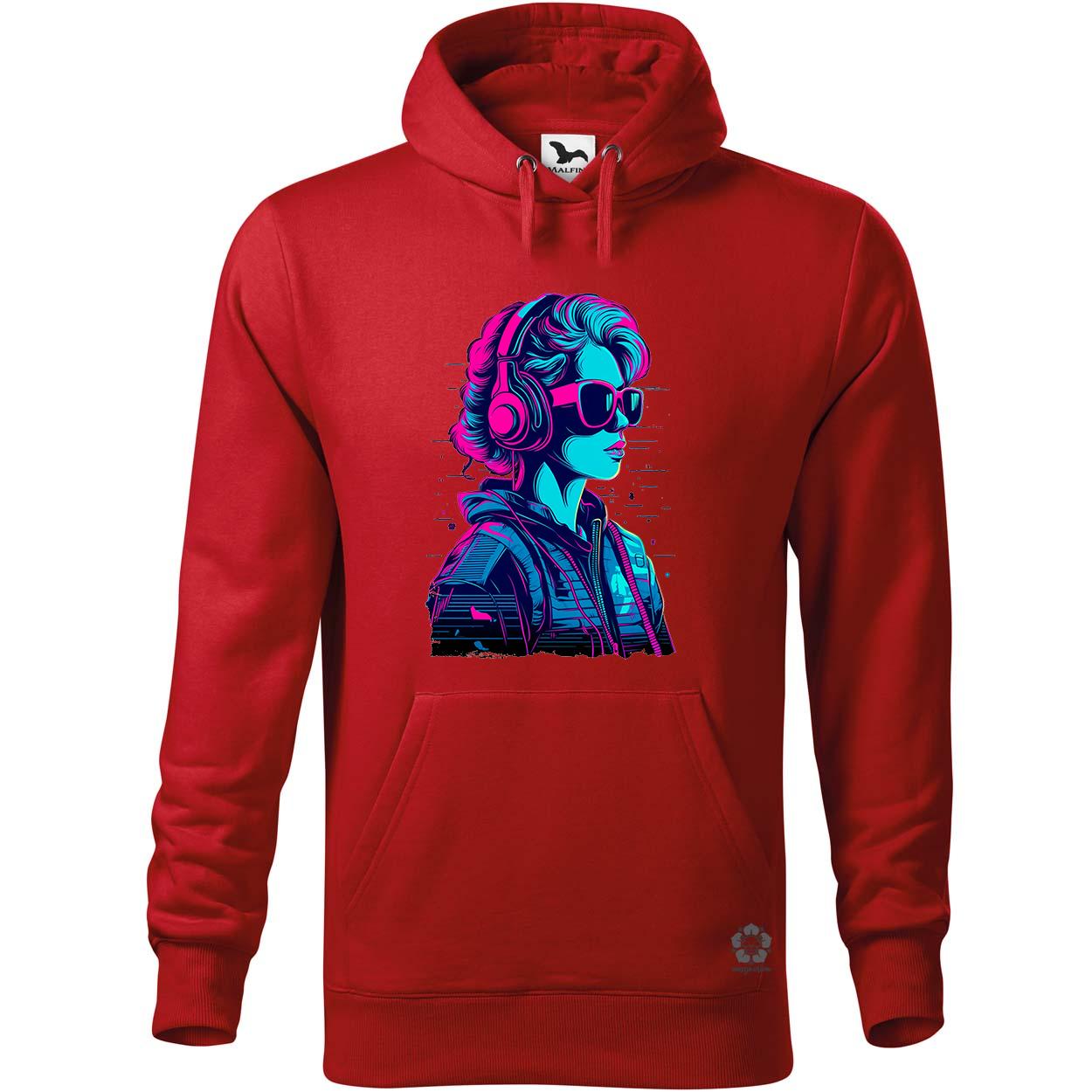 Synthwave digitális művészet v2 egyedi  pulóver 