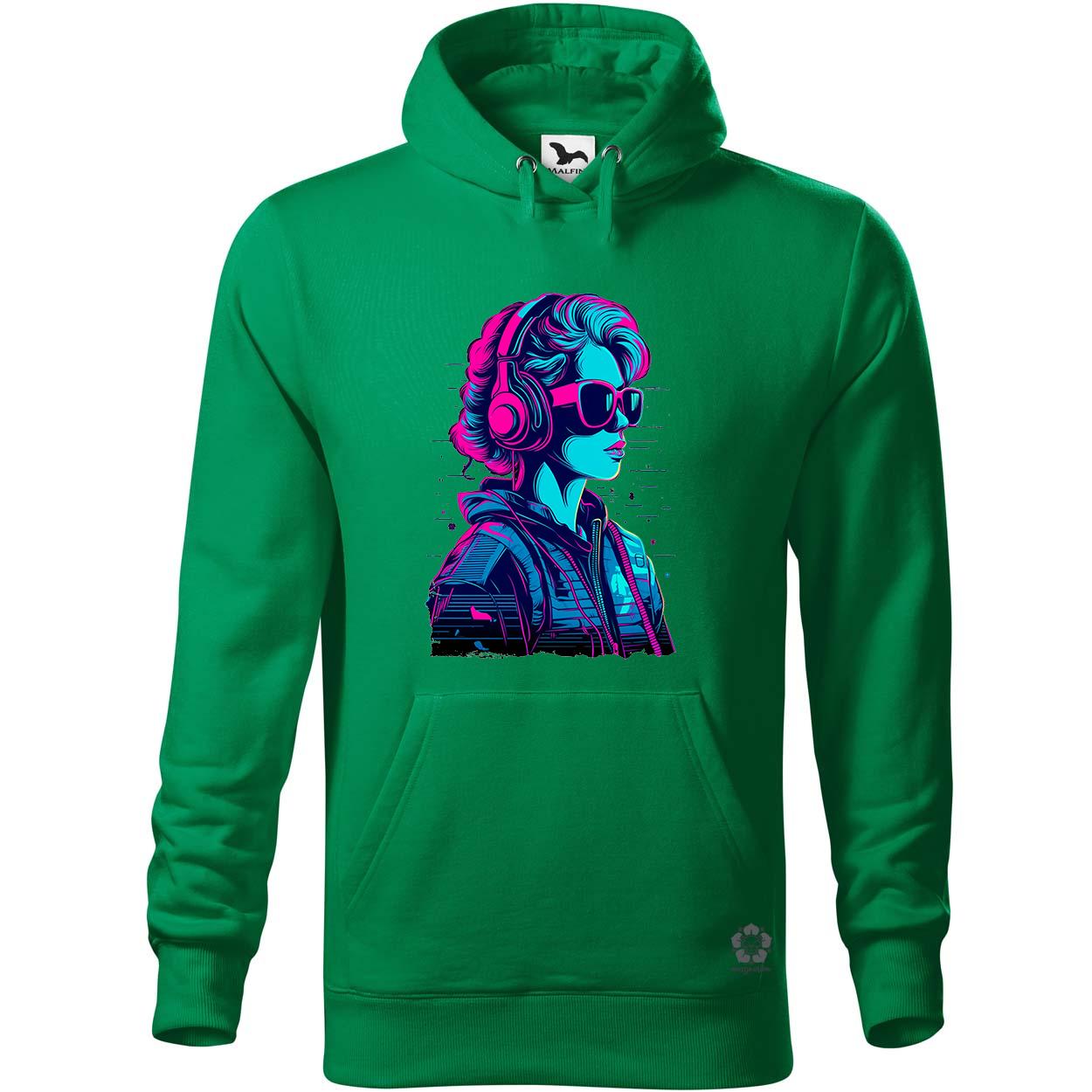 Synthwave digitális művészet v2 egyedi  pulóver 