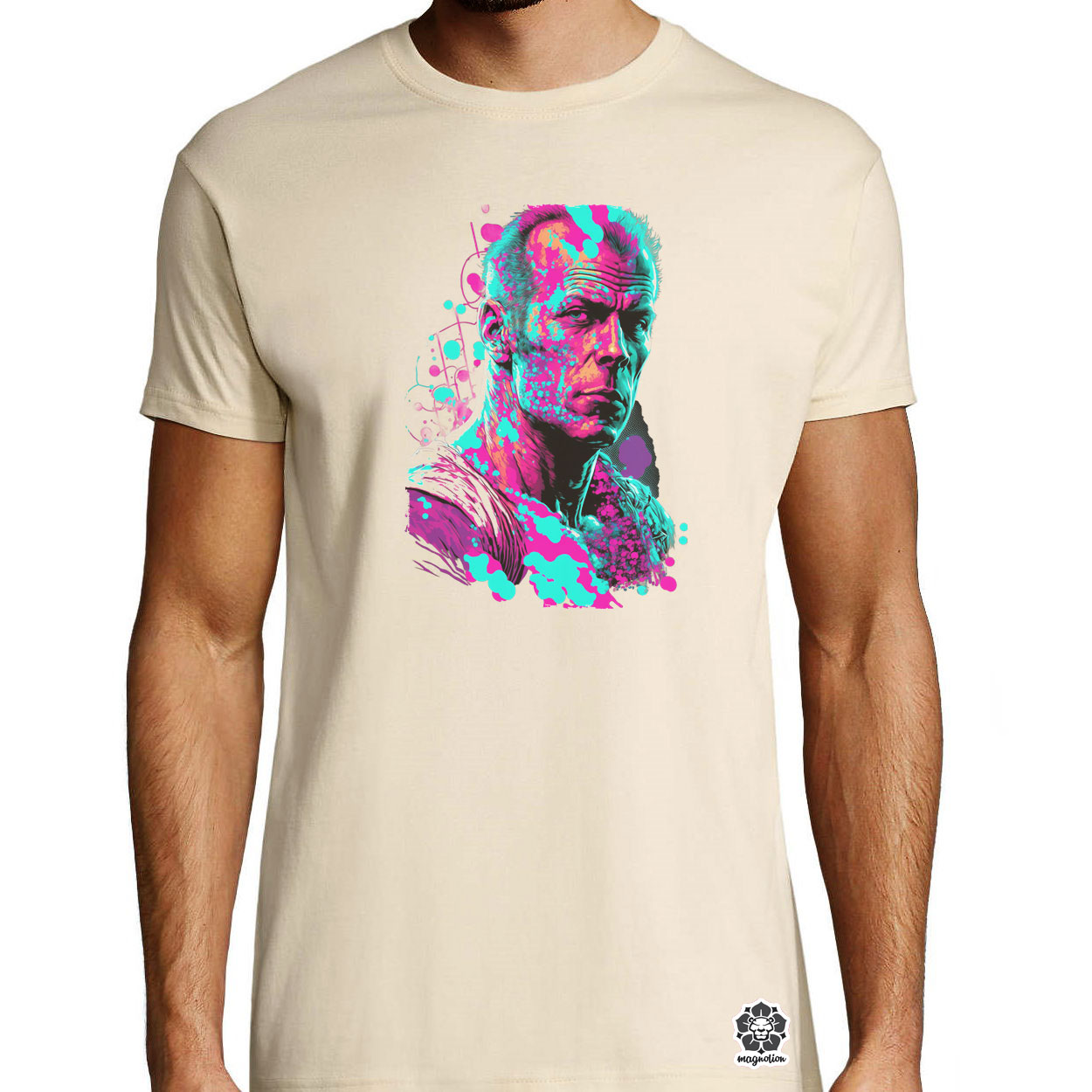 John McClane portré fanart v2 egyedi póló 