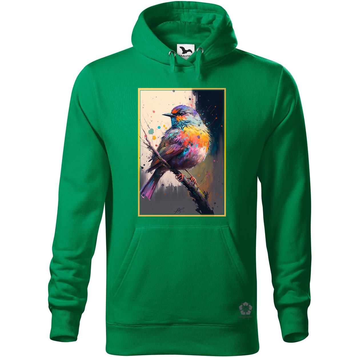 Színes madár v1 egyedi  pulóver 