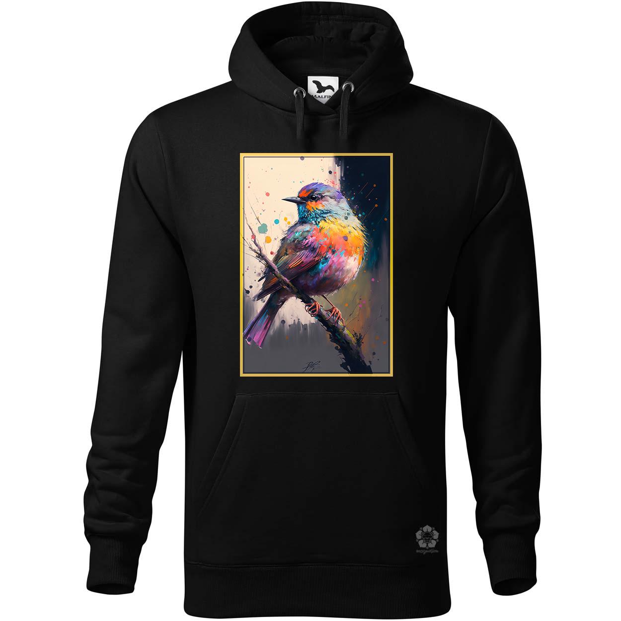 Színes madár v1 egyedi  pulóver 