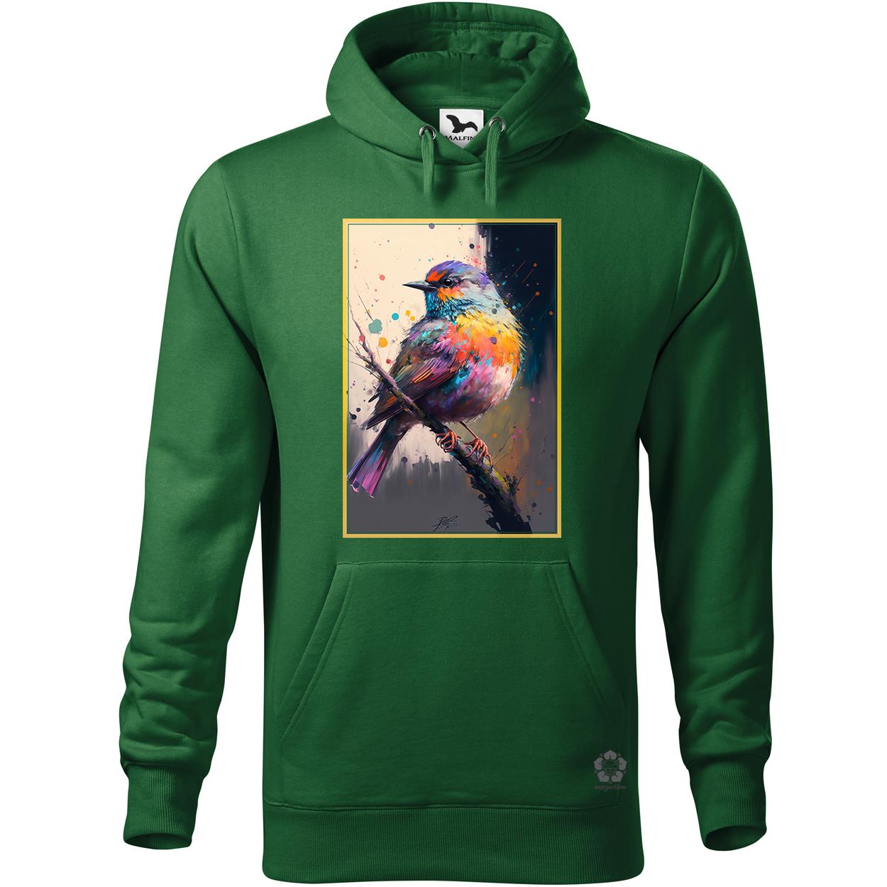 Színes madár v1 egyedi  pulóver 