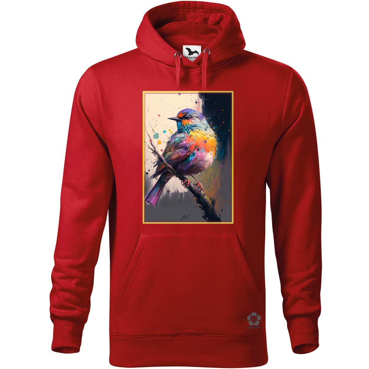 Színes madár v1 egyedi  pulóver 