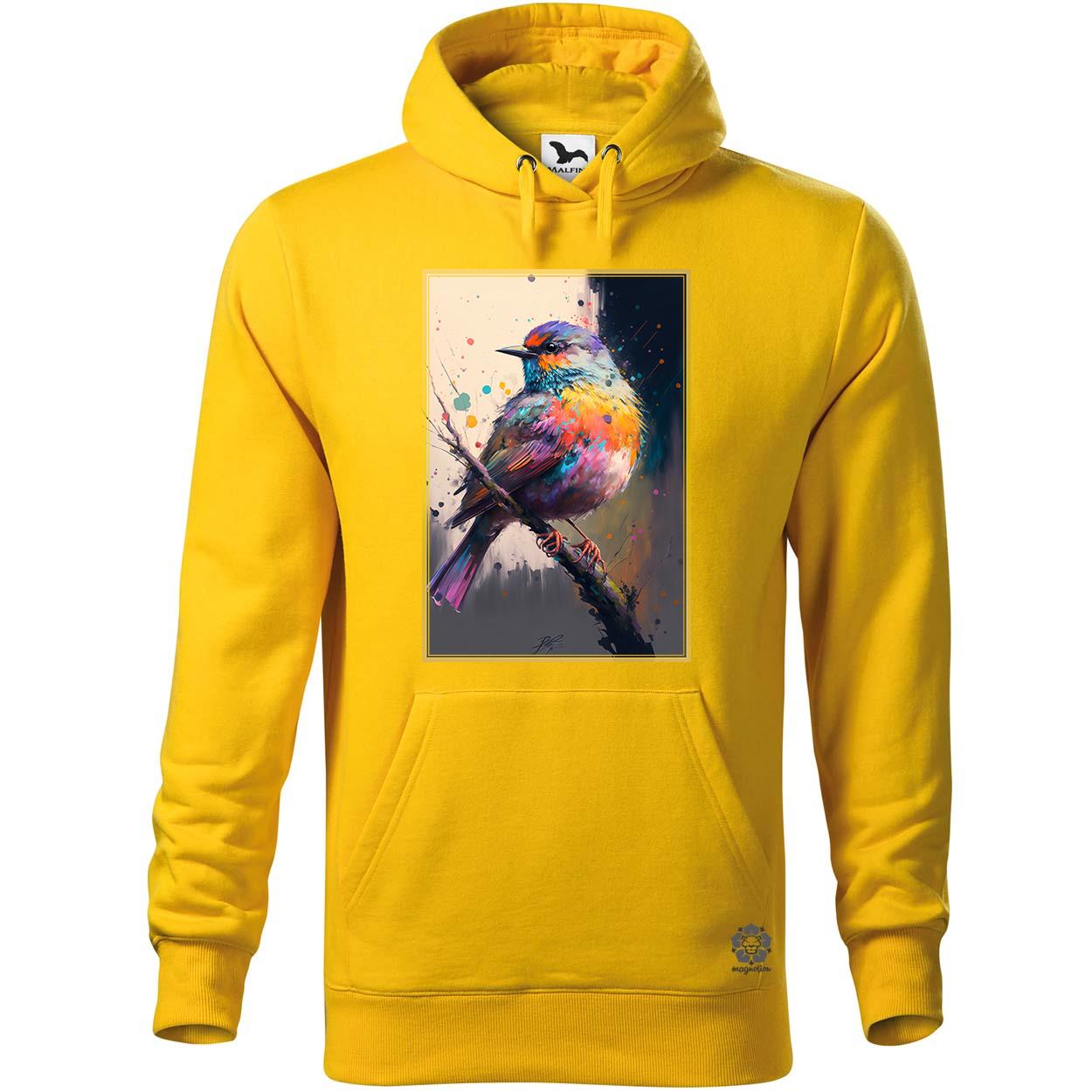 Színes madár v1 egyedi  pulóver 