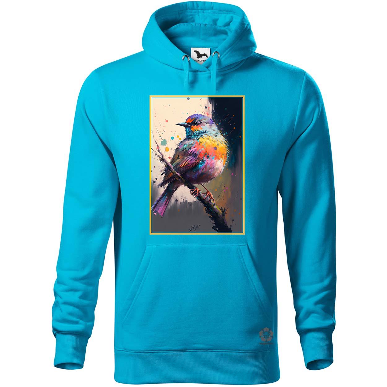 Színes madár v1 egyedi  pulóver 