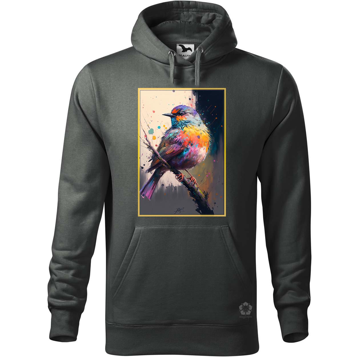 Színes madár v1 egyedi  pulóver 