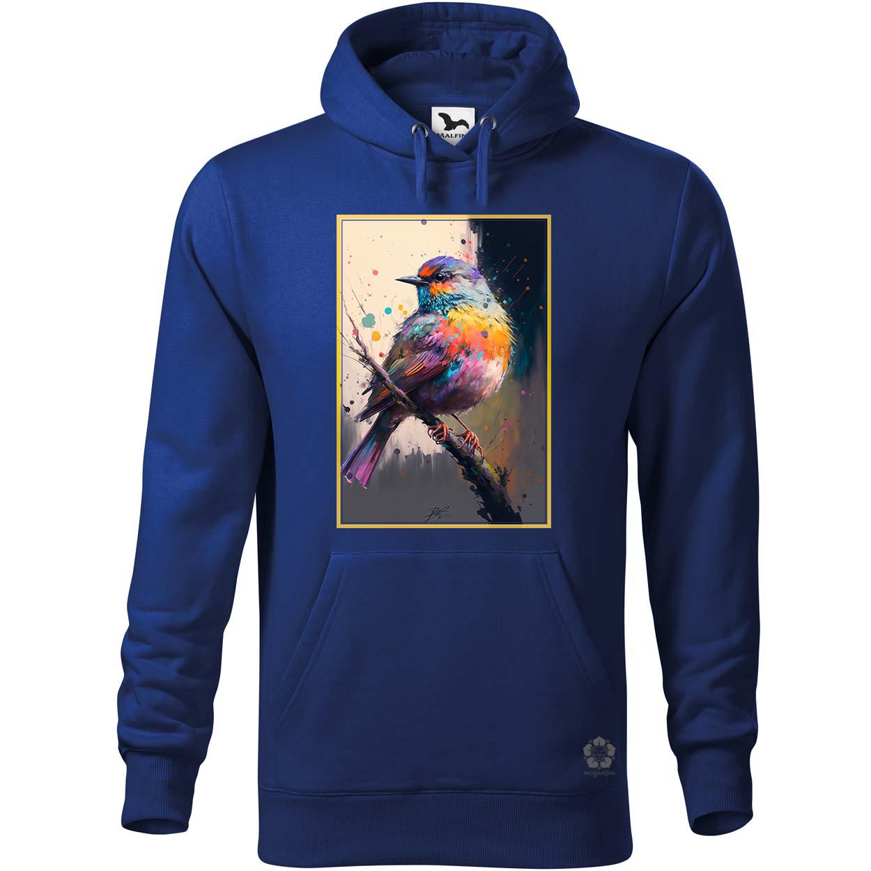 Színes madár v1 egyedi  pulóver 