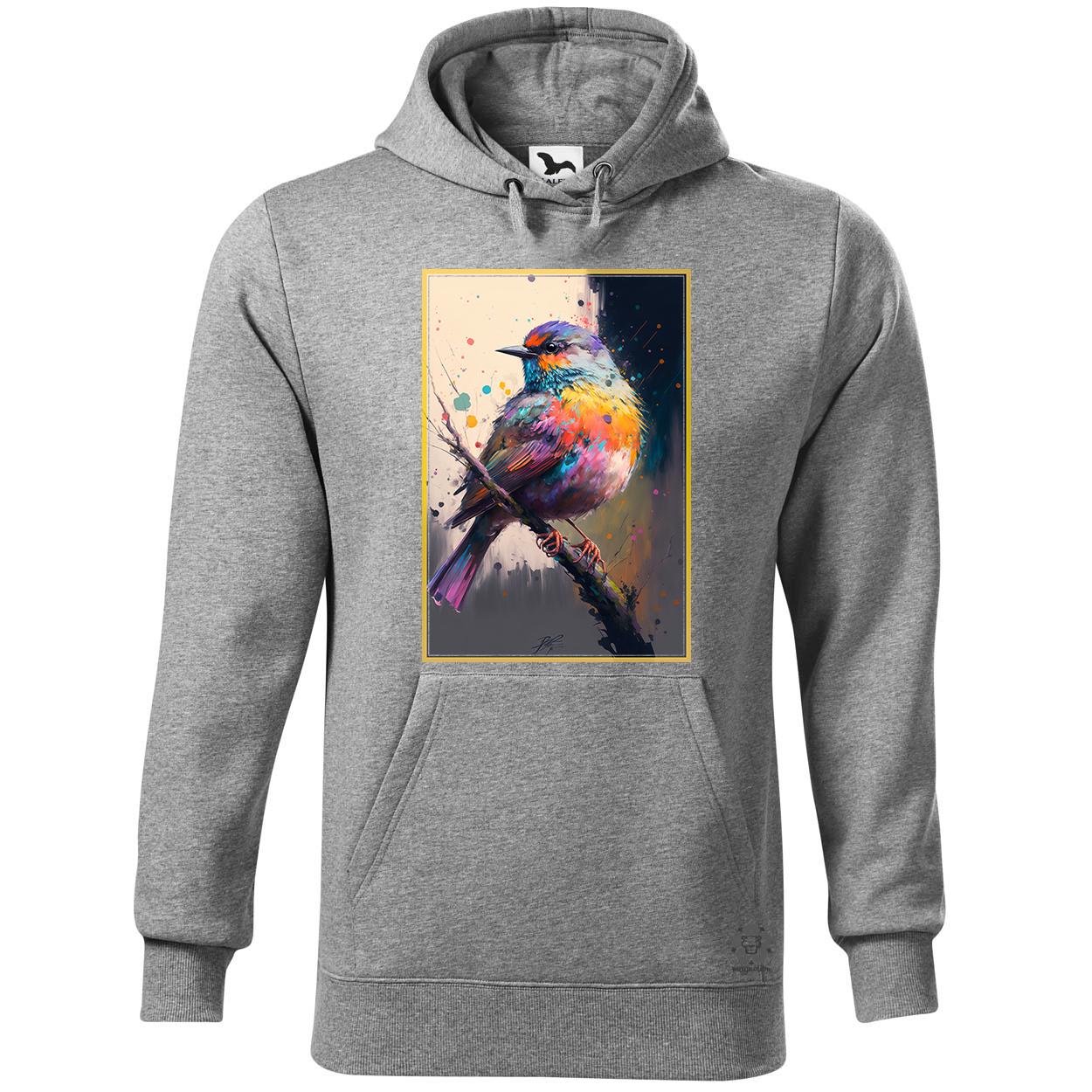 Színes madár v1 egyedi  pulóver 