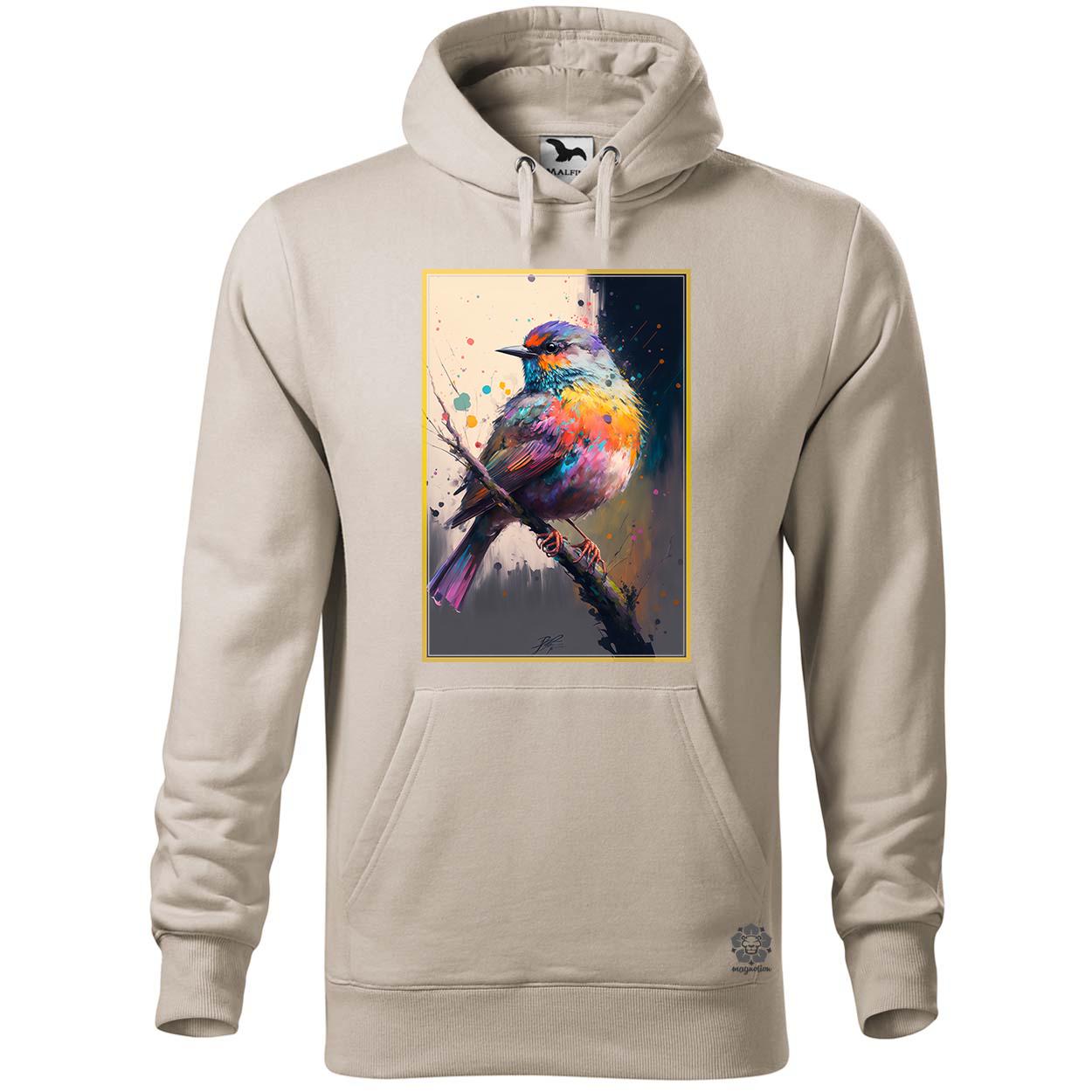 Színes madár v1 egyedi  pulóver 