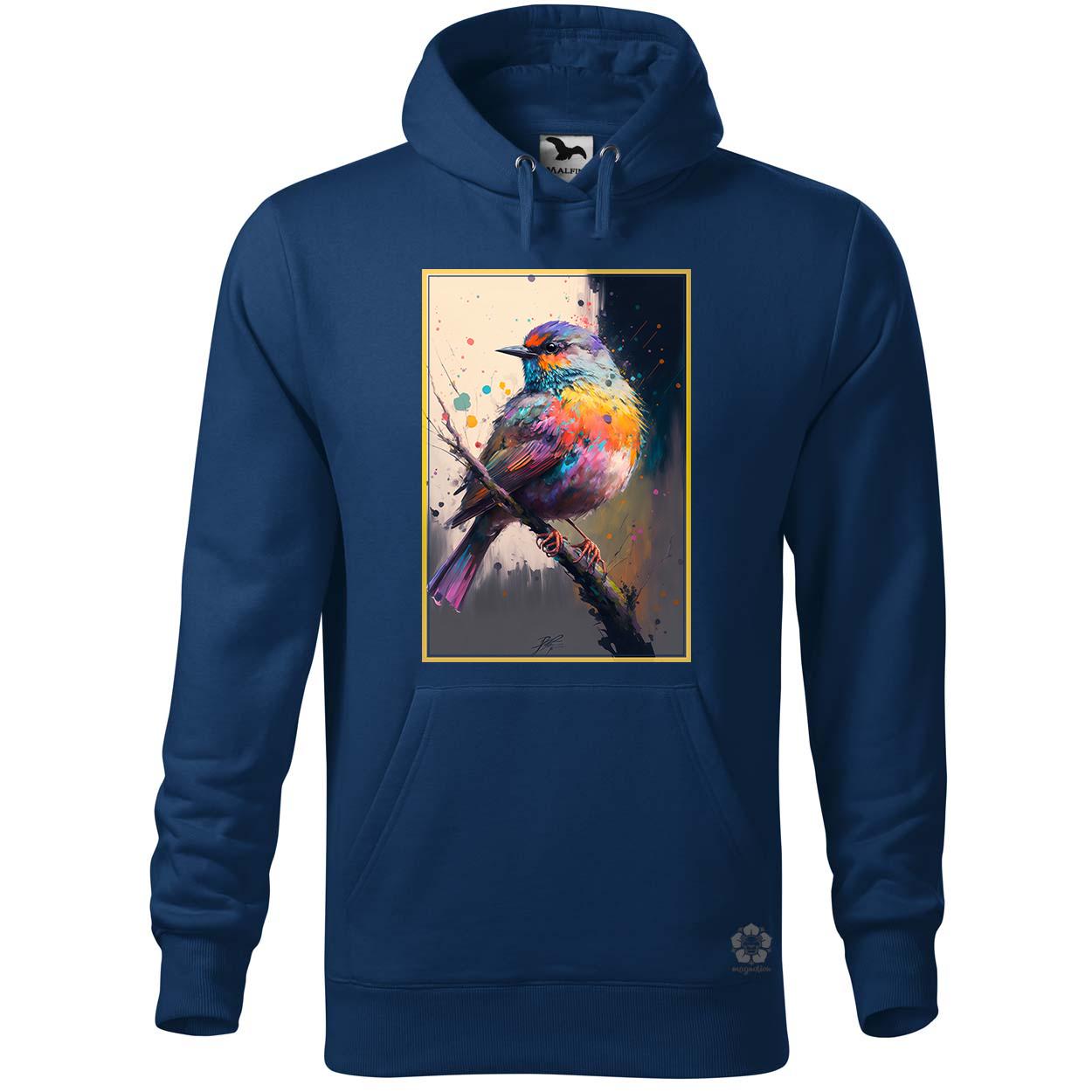 Színes madár v1 egyedi  pulóver 