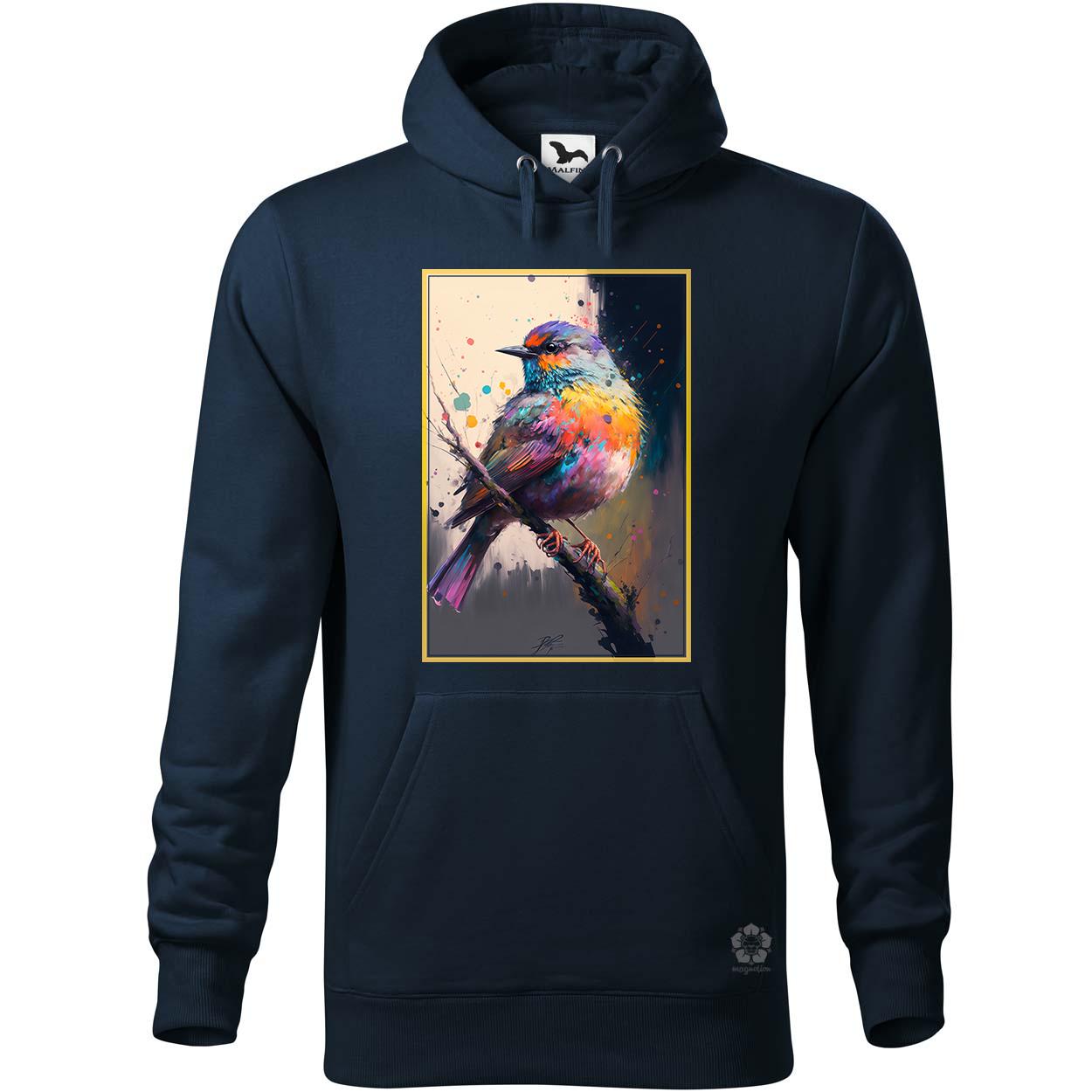 Színes madár v1 egyedi  pulóver 