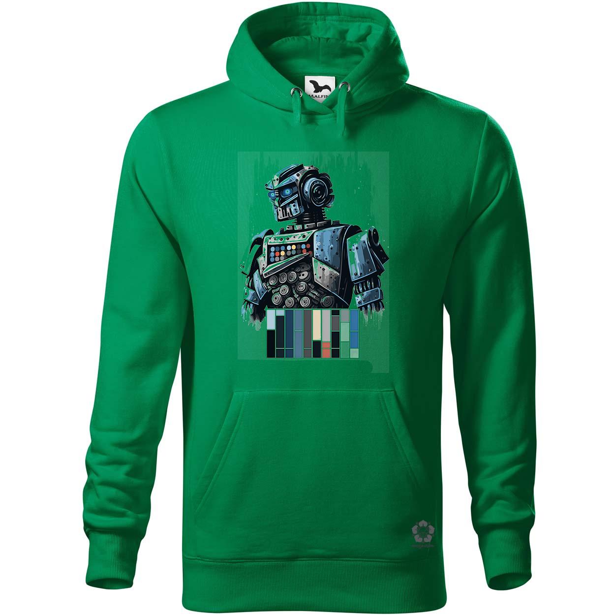 Színes robot v1 egyedi  pulóver 