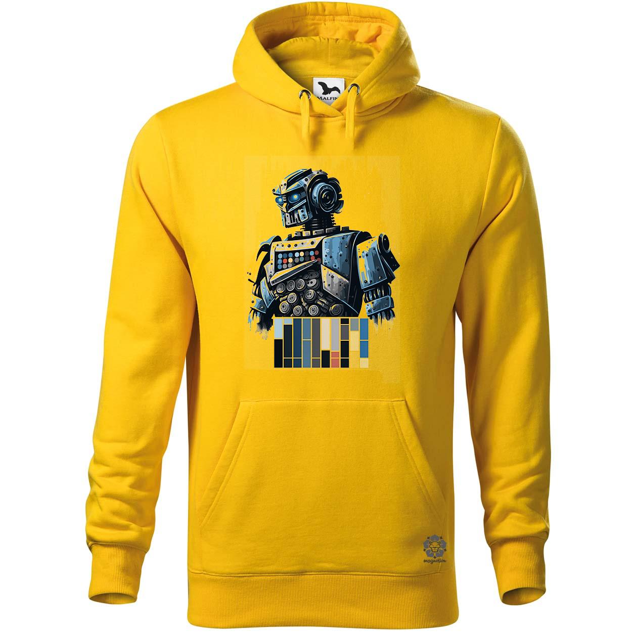 Színes robot v1 egyedi  pulóver 