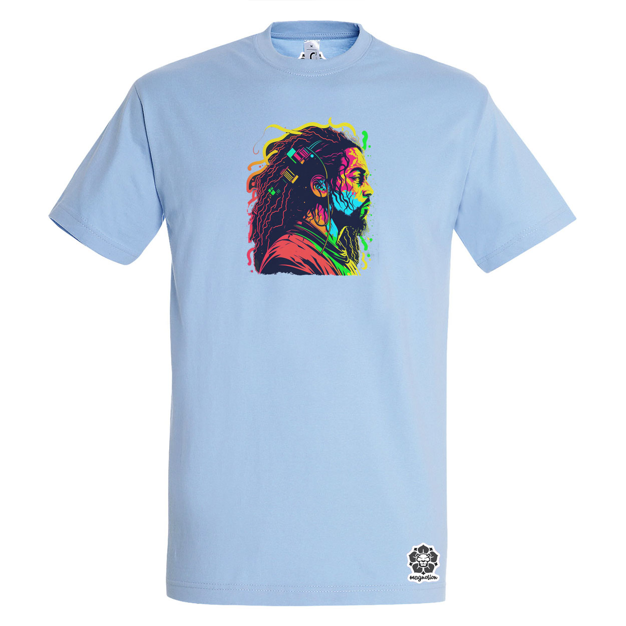 Bob Marley portré v1 egyedi póló 