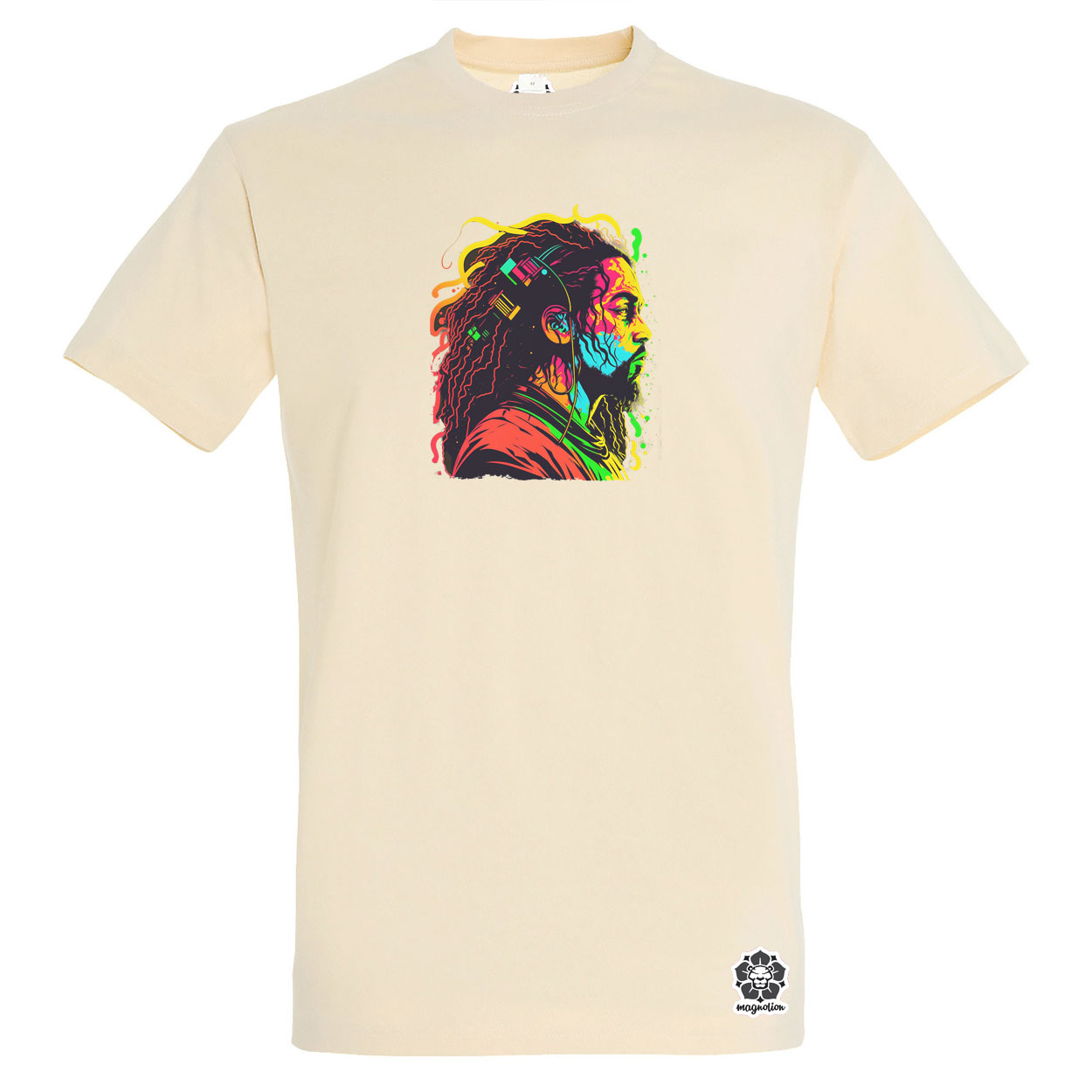 Bob Marley portré v1 egyedi póló 