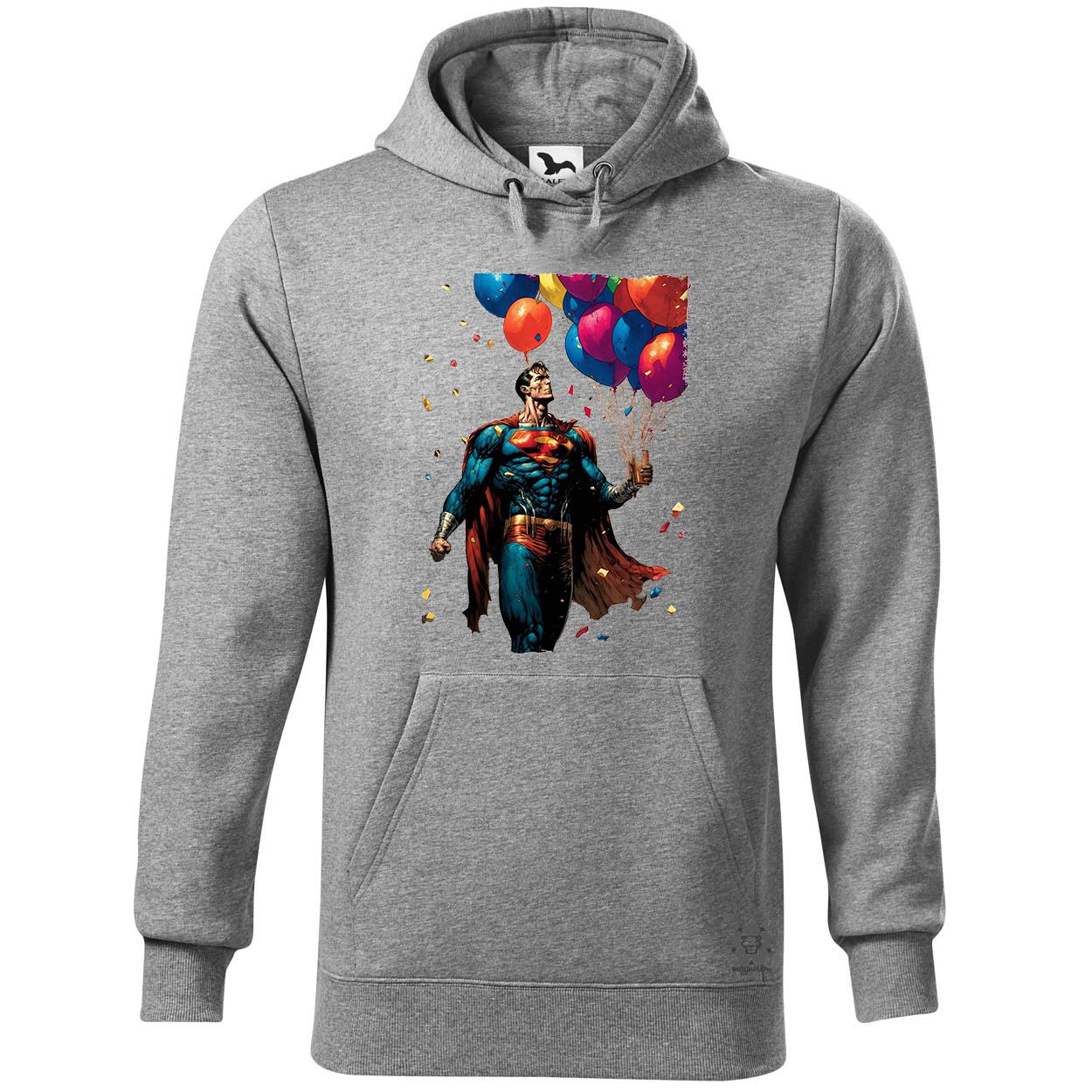 Szuperhős party Superman v1 egyedi  pulóver 