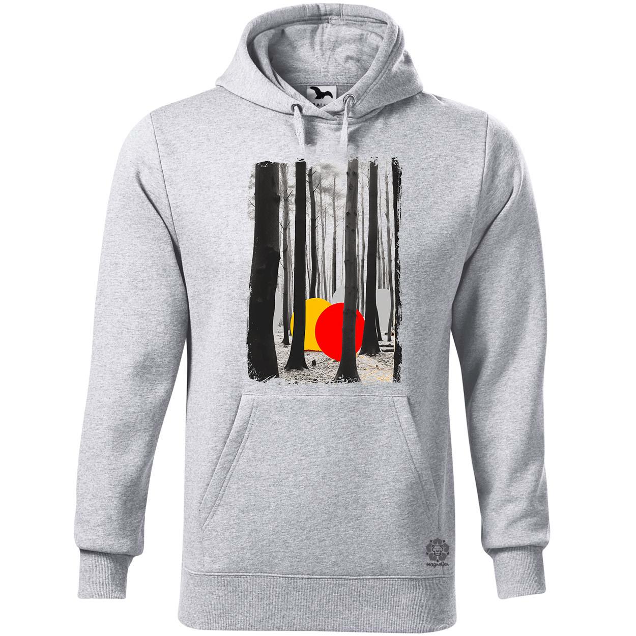 Szürreál körök egymáson v3 egyedi  pulóver 