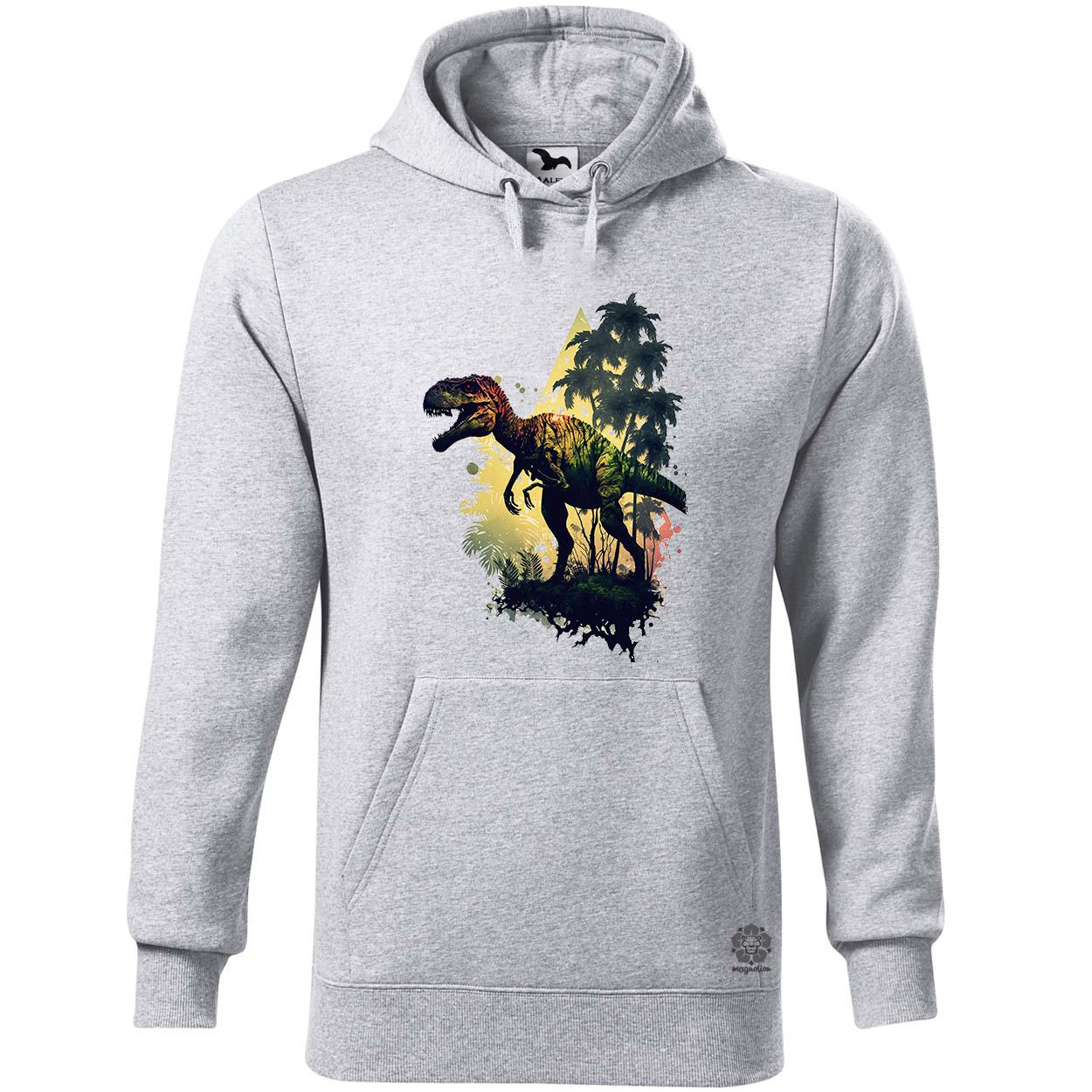 T-rex dzsungelben v2 egyedi  pulóver 