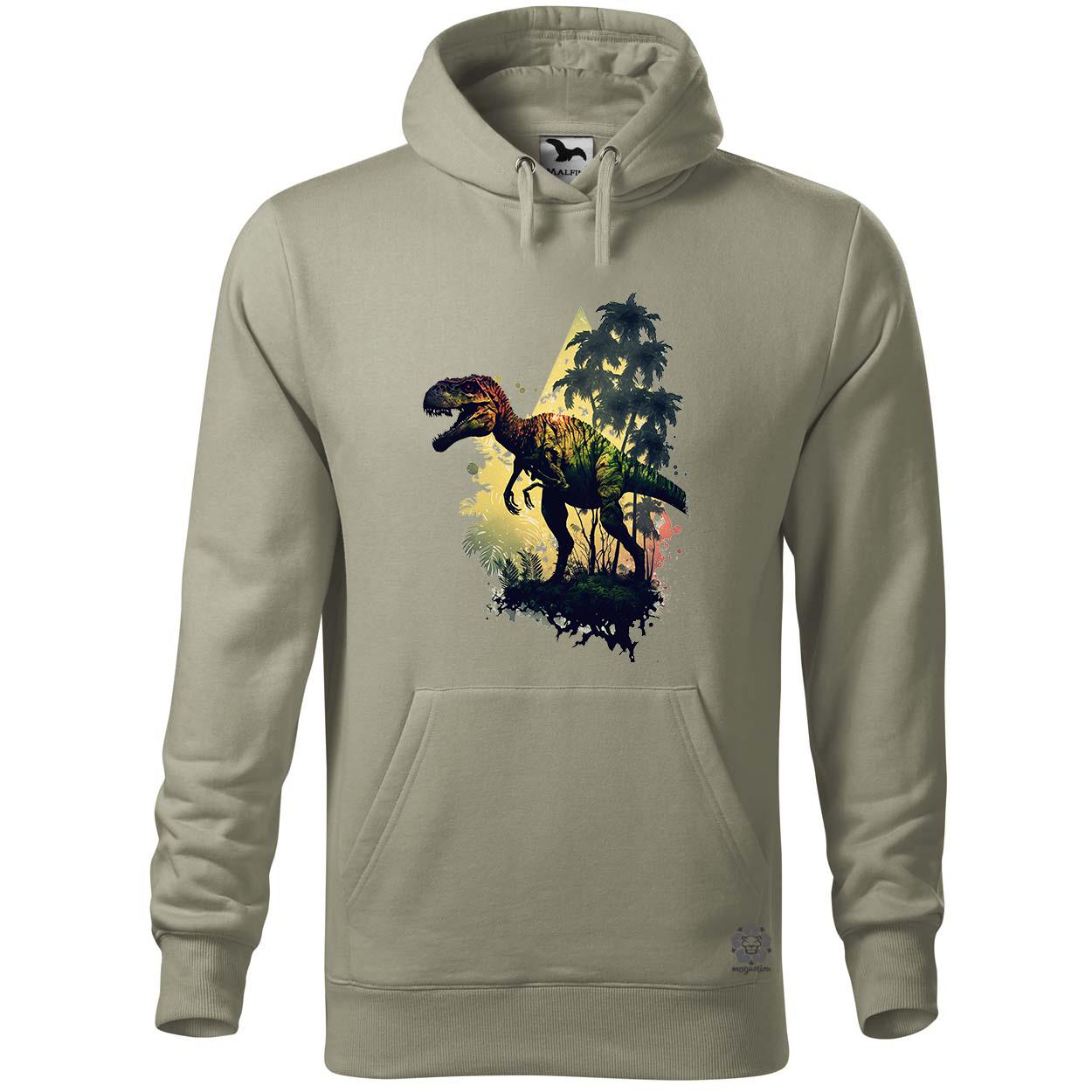 T-rex dzsungelben v2 egyedi  pulóver 
