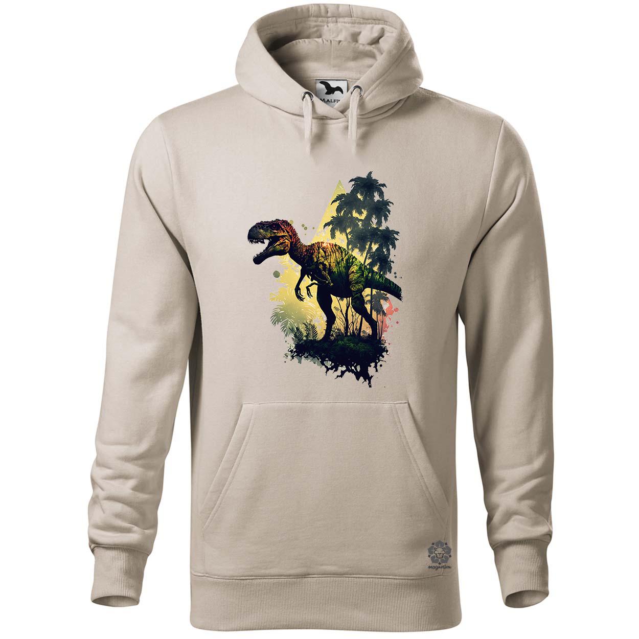 T-rex dzsungelben v2 egyedi  pulóver 