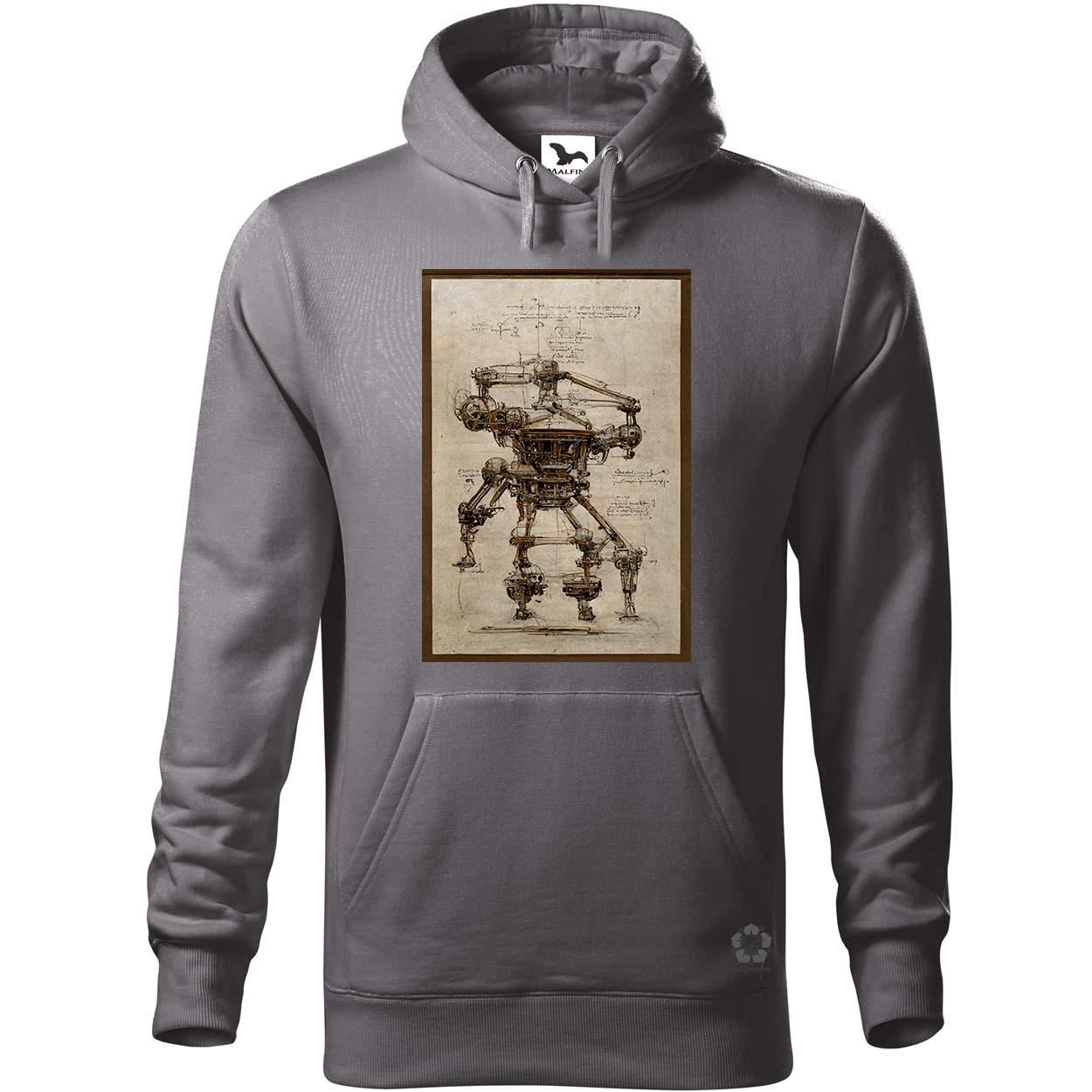Műszaki vázlat da Vinci stílusban v1 egyedi  pulóver 