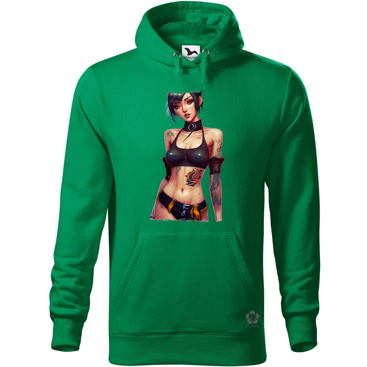 Tetovált anime lány v2 egyedi  pulóver 