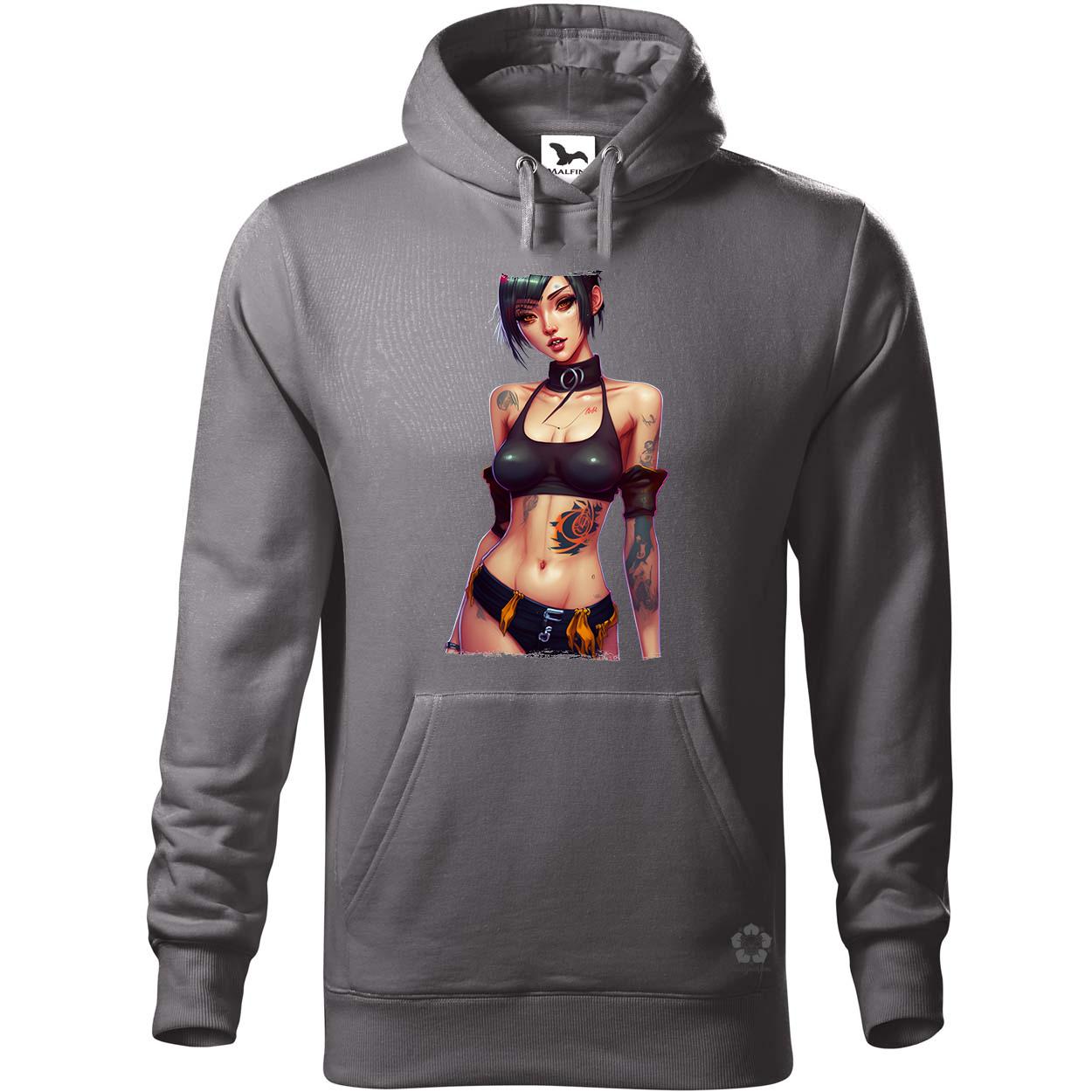 Tetovált anime lány v2 egyedi  pulóver 