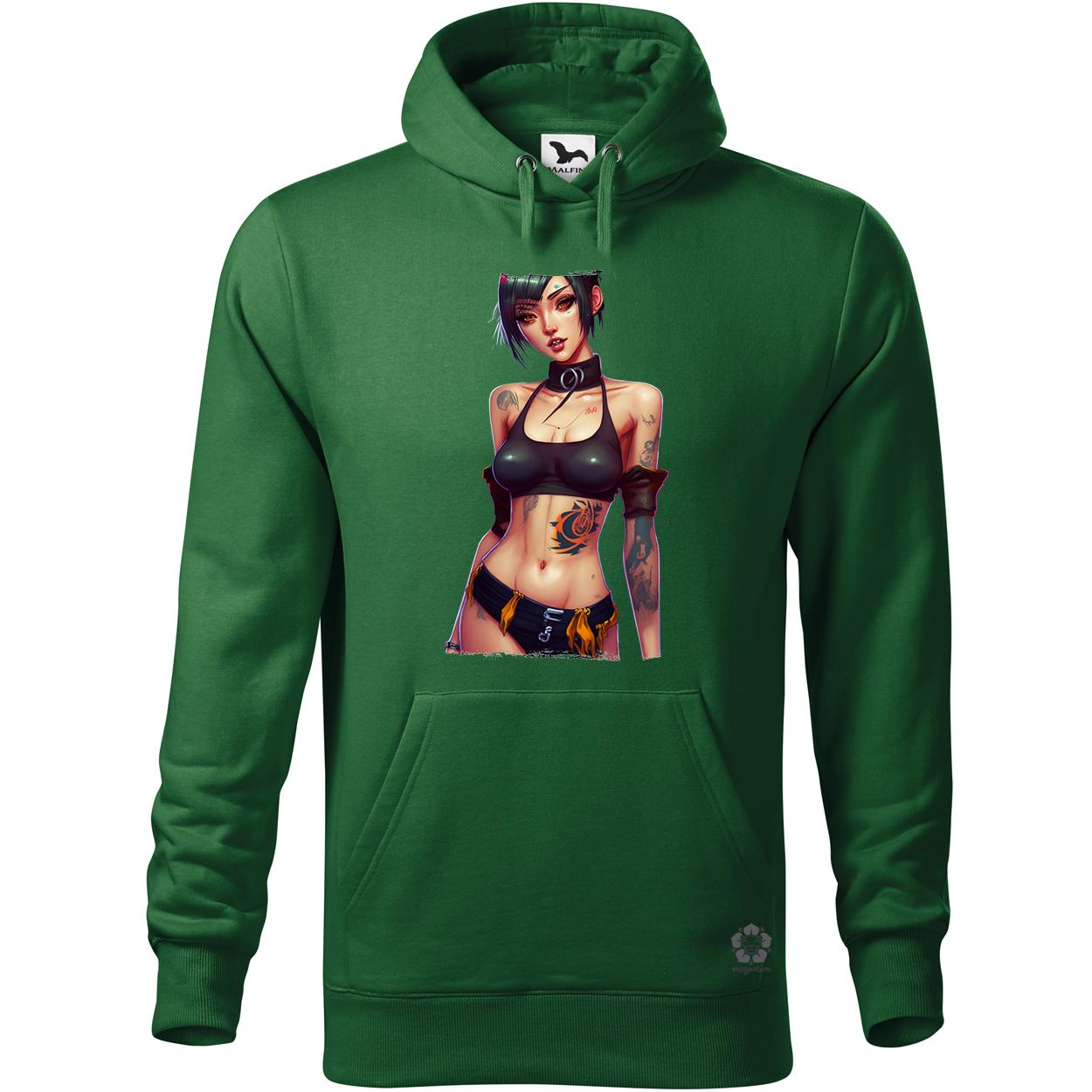 Tetovált anime lány v2 egyedi  pulóver 