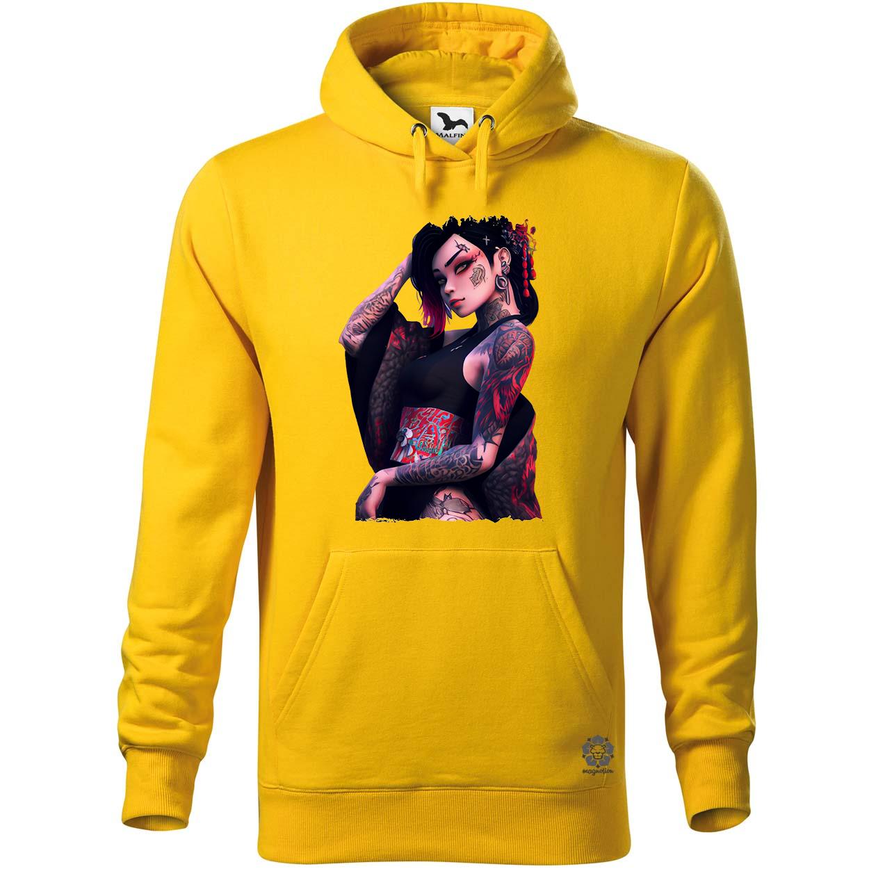 Tetovált anime lány v4 egyedi  pulóver 