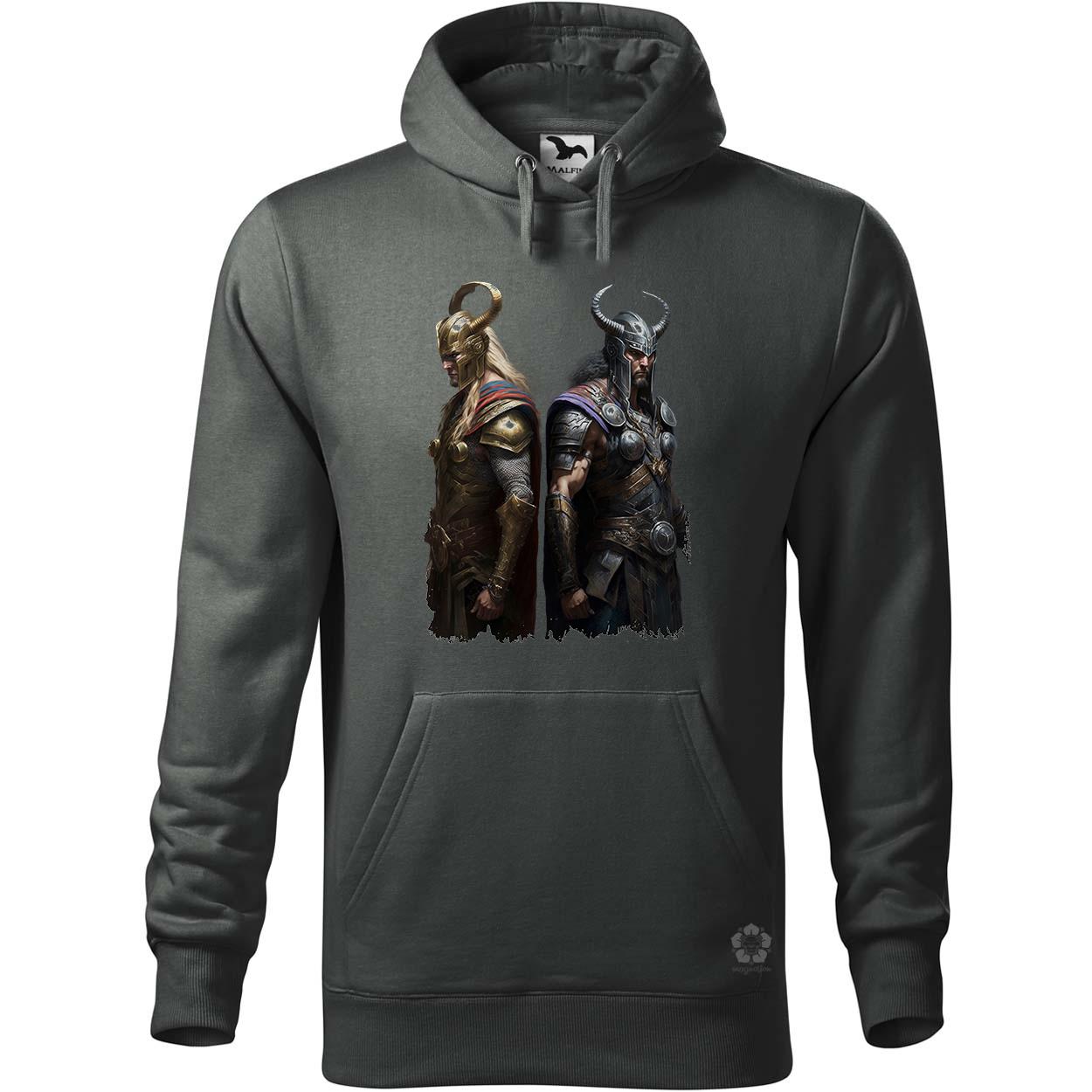 Thor és Loki páncélban egyedi  pulóver 