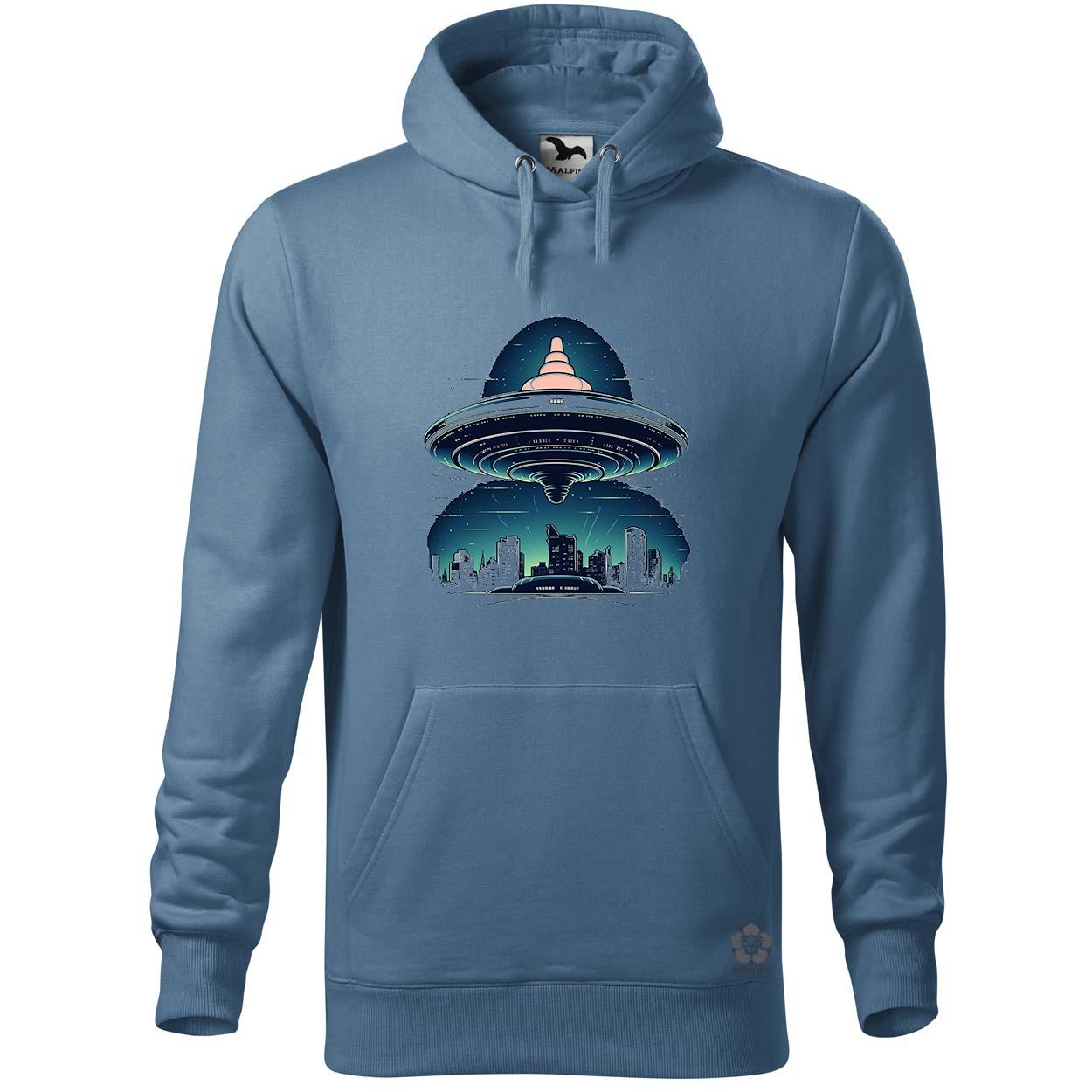 UFO anyahajó v4 egyedi  pulóver 