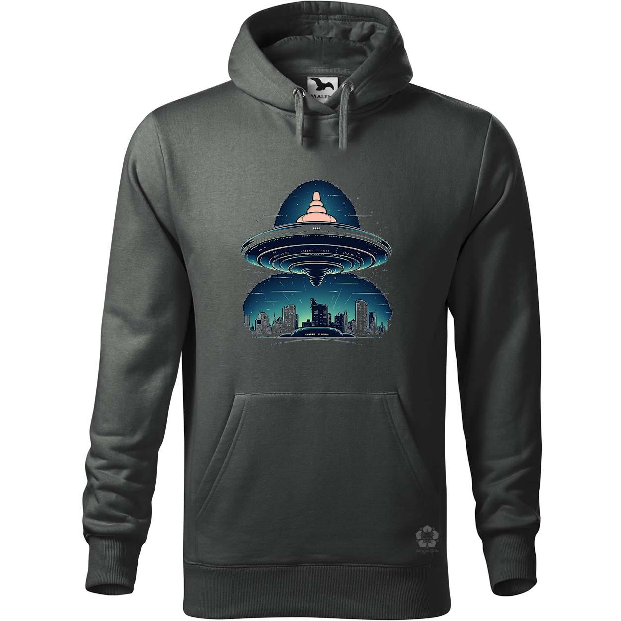 UFO anyahajó v4 egyedi  pulóver 