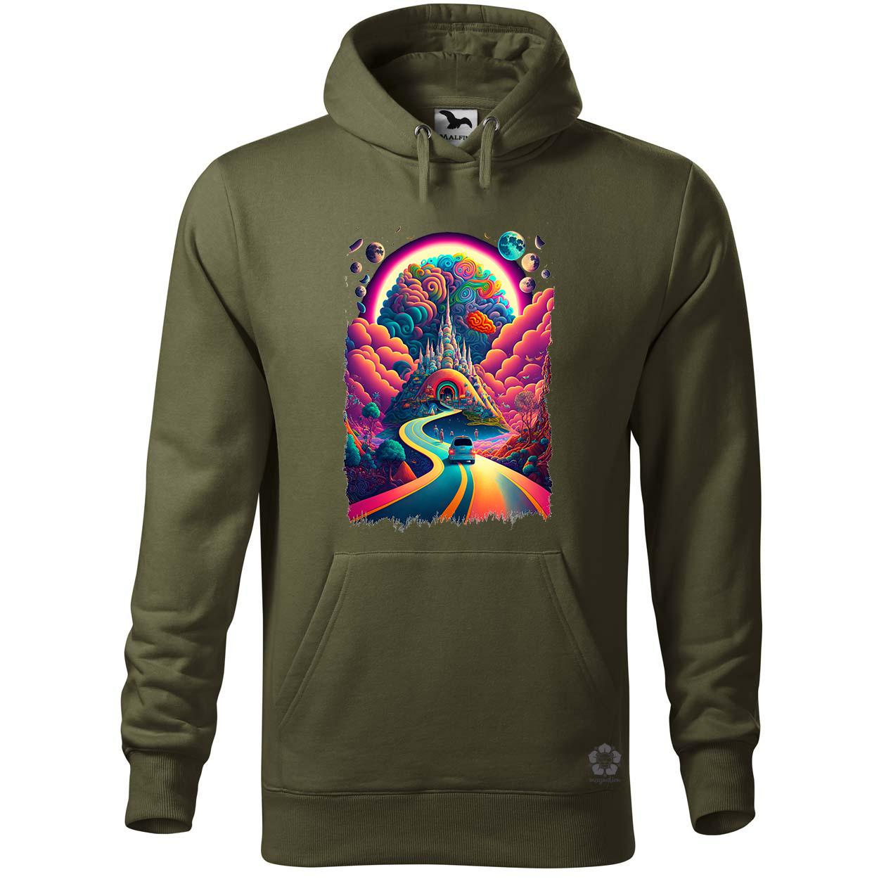 LSD utazás v1 egyedi  pulóver 