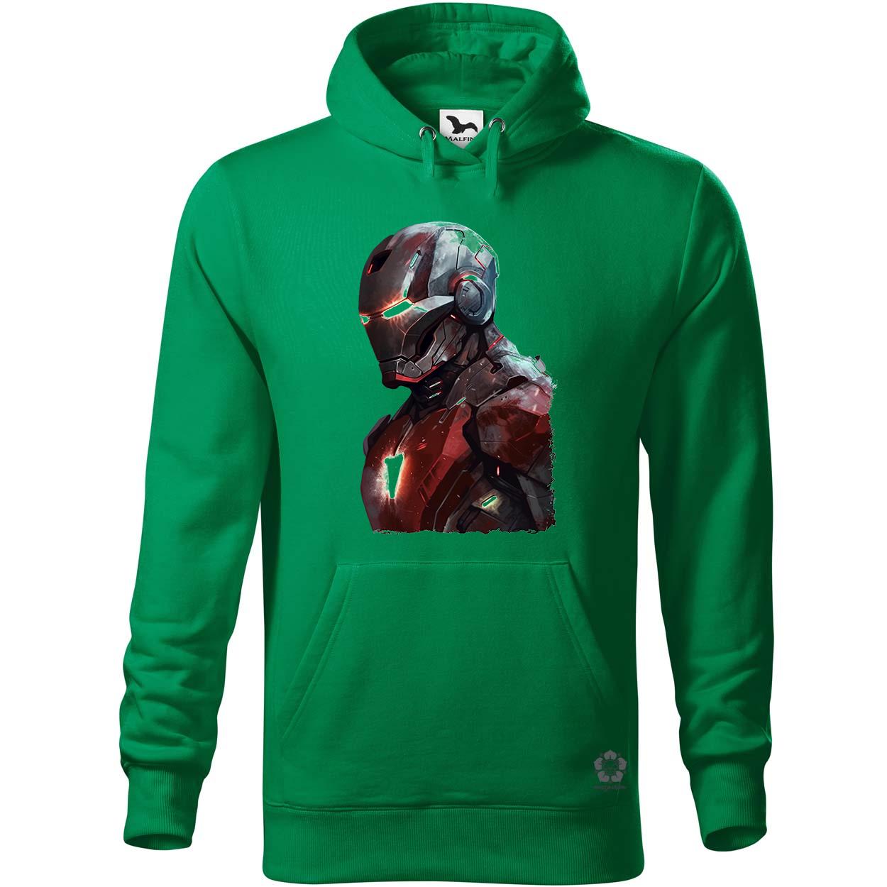 Vasember páncél fanart egyedi  pulóver 