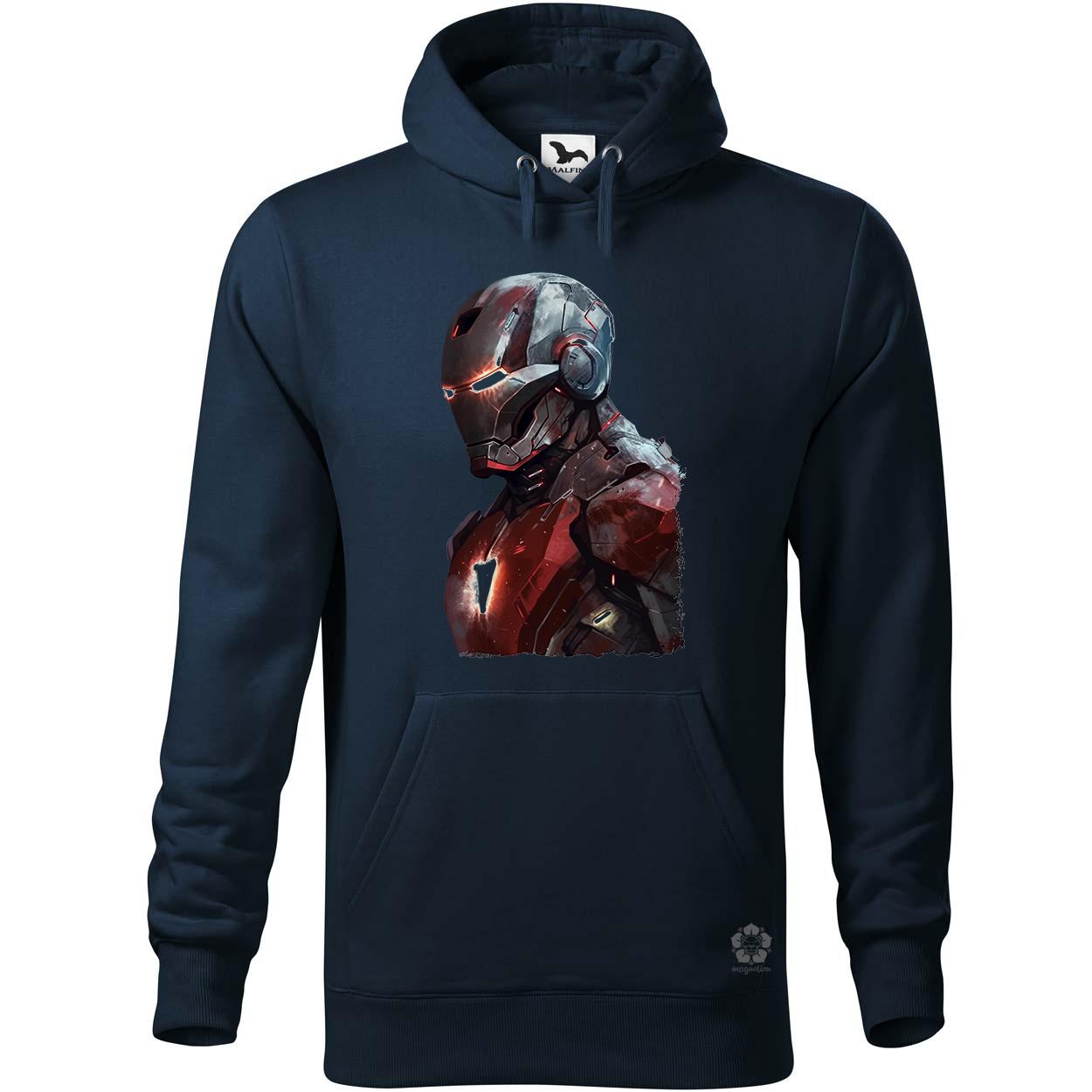 Vasember páncél fanart egyedi  pulóver 