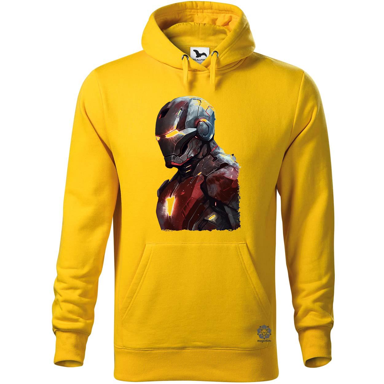 Vasember páncél fanart egyedi  pulóver 